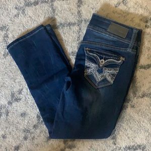 Hydraulic low rise Capri Jeans size 1/2